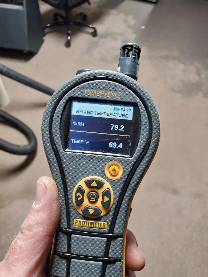 Moisture meter humidity assessment for Fire & Smoke Damage Restoration in Narragansett